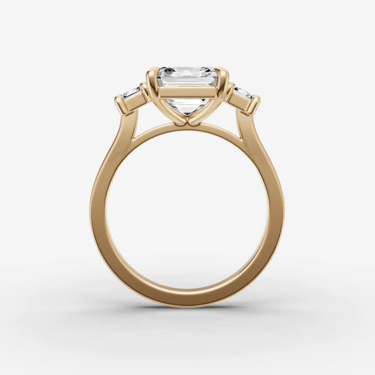 Three Stone - Asscher