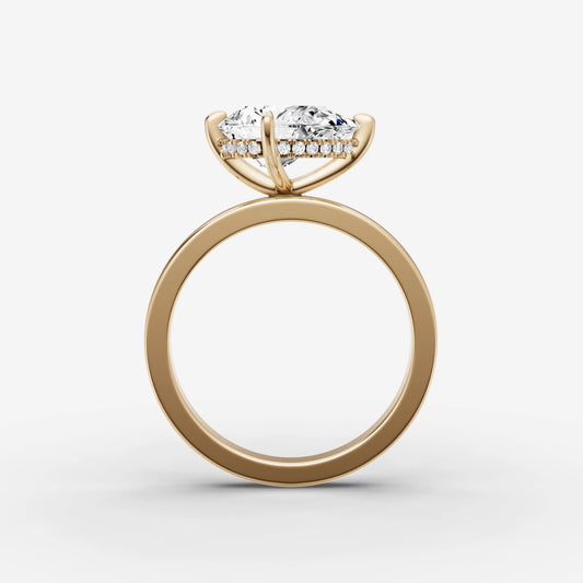 East West Solitaire - Pear