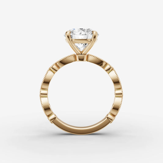 Vintage Pave - Round