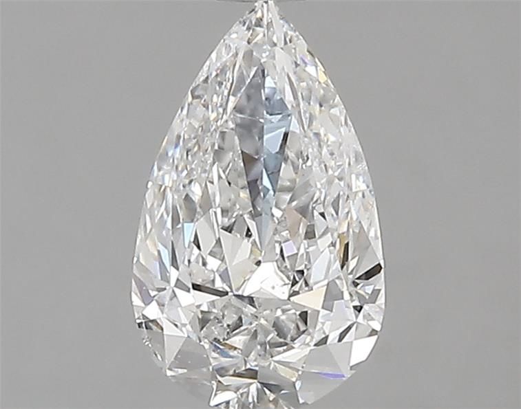 1.00ct F SI2 Pear GIA natural