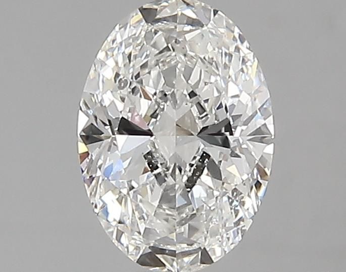 1.01ct H SI2 Oval GIA natural