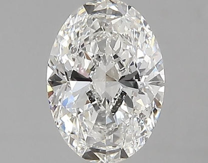 1.01ct H SI2 Oval GIA natural