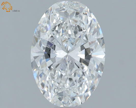 1.10ct D VS2 Oval IGI lab