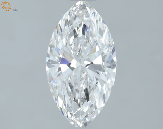 1.07ct E VVS2 Marquise IGI lab