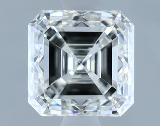 1.58ct F VS2 Asscher IGI lab