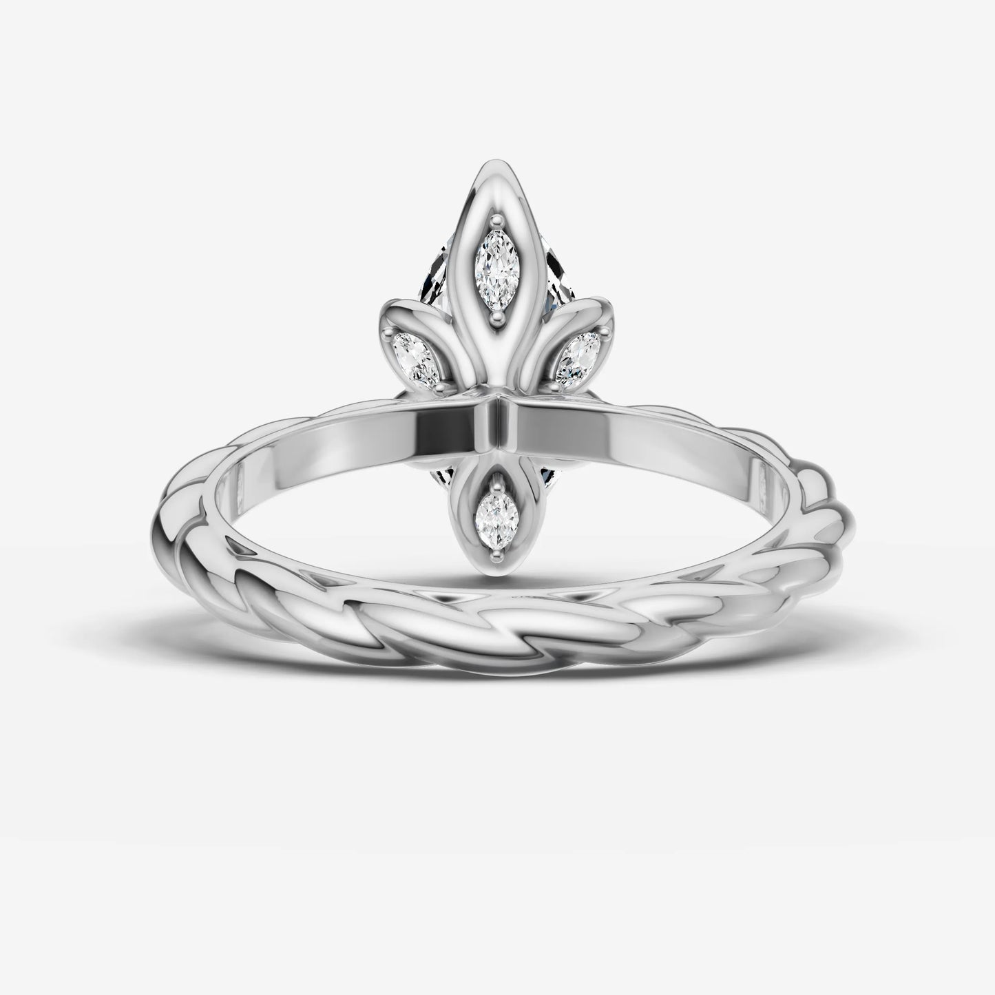 Twisted Shank - Marquise