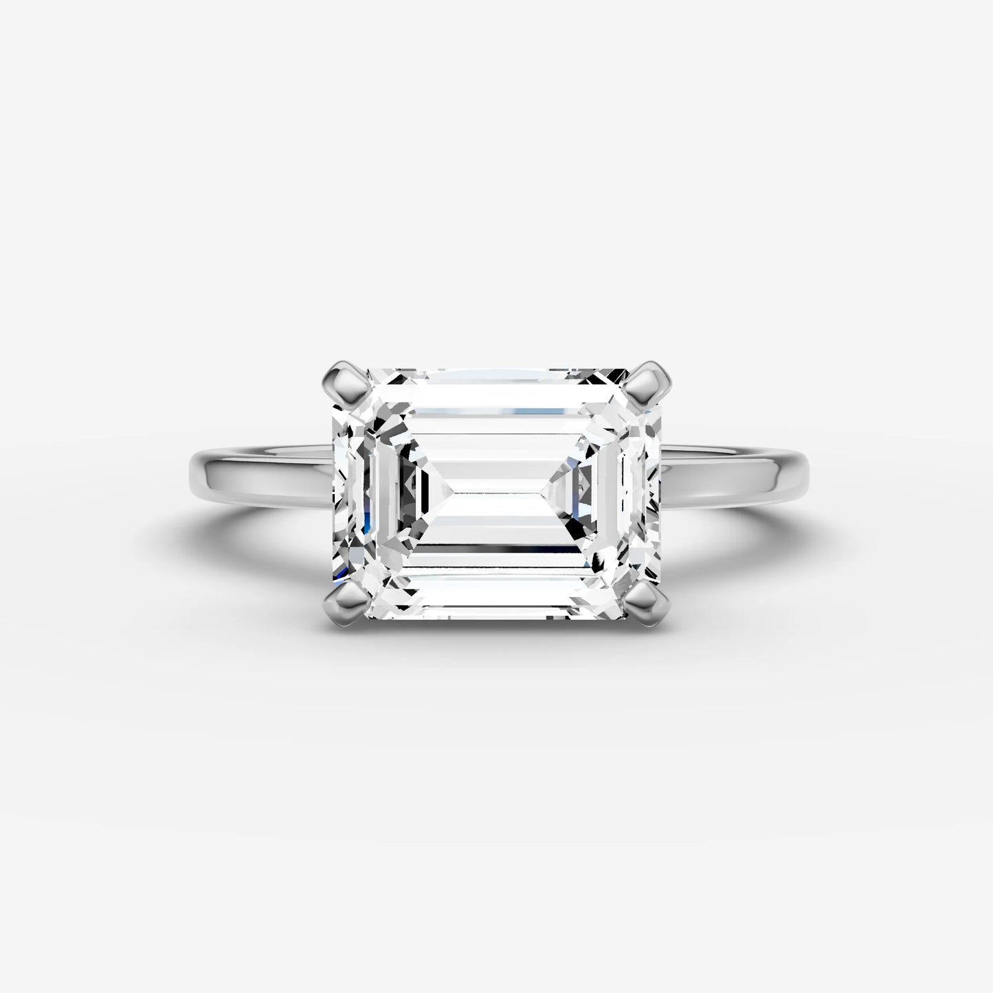 East West Solitaire - Emerald