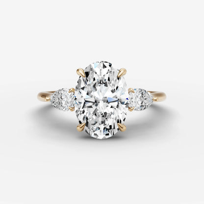 Three Stone - Oval