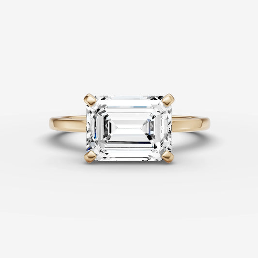 East West Solitaire - Emerald