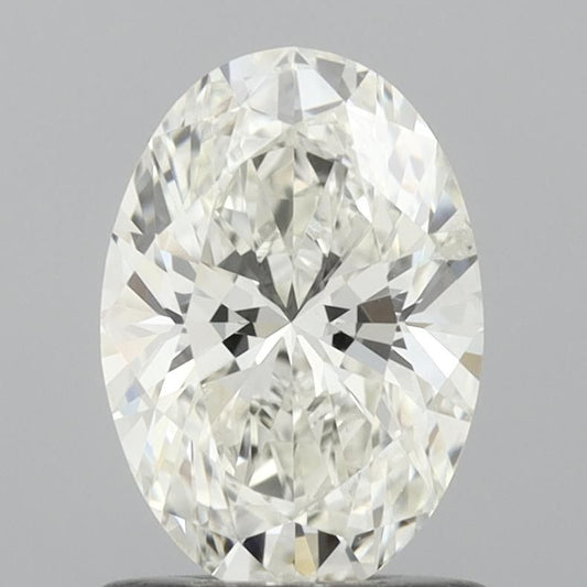 1.01ct I SI2 Oval IGI natural