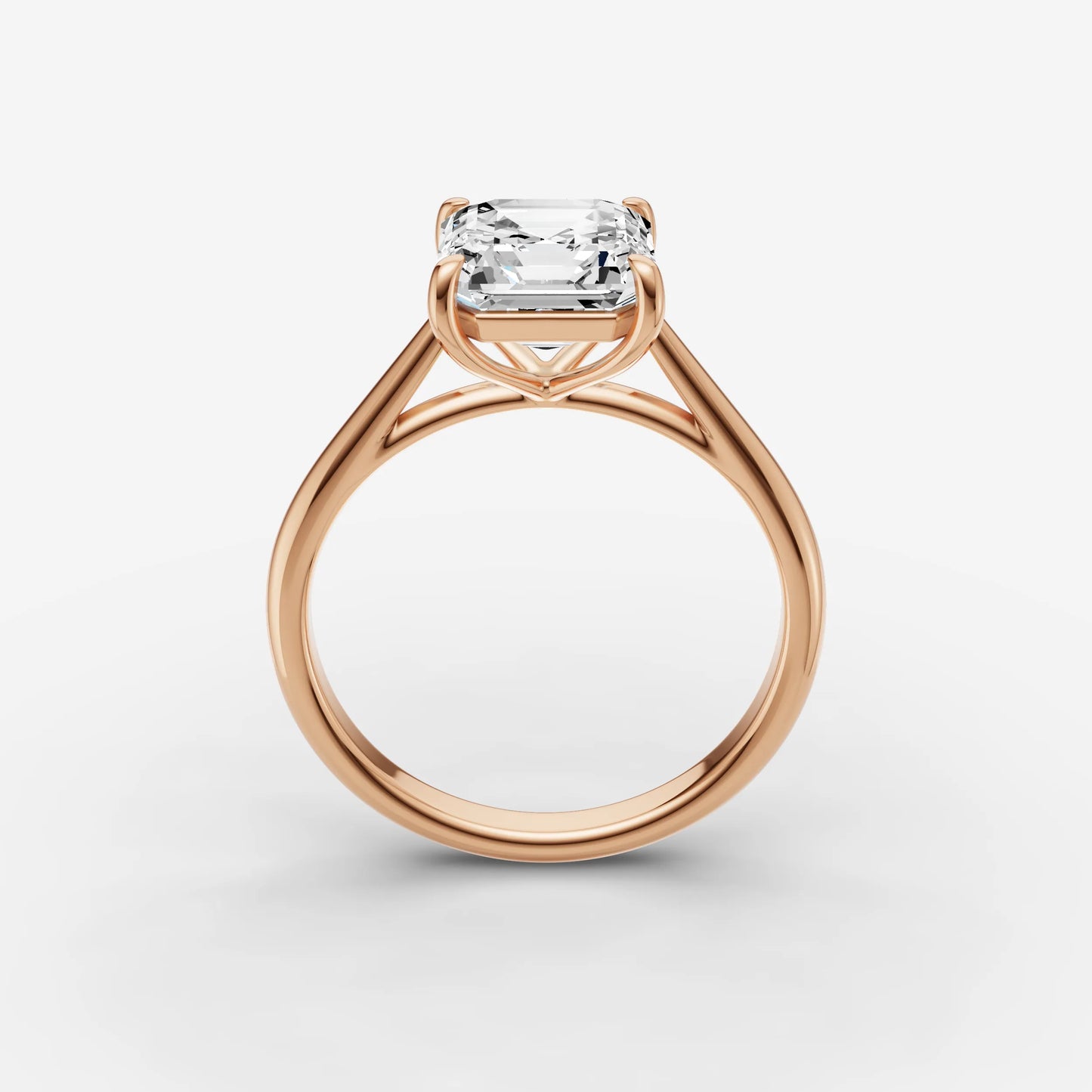 Solitaire Cathedral - Asscher