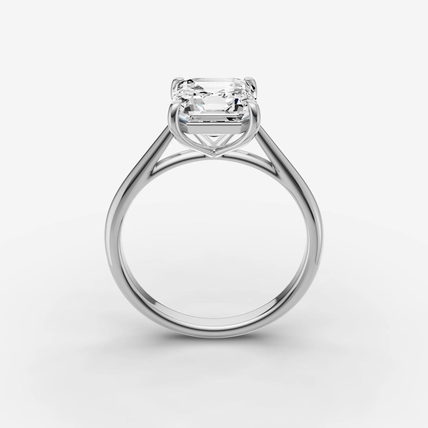 Solitaire Cathedral - Asscher
