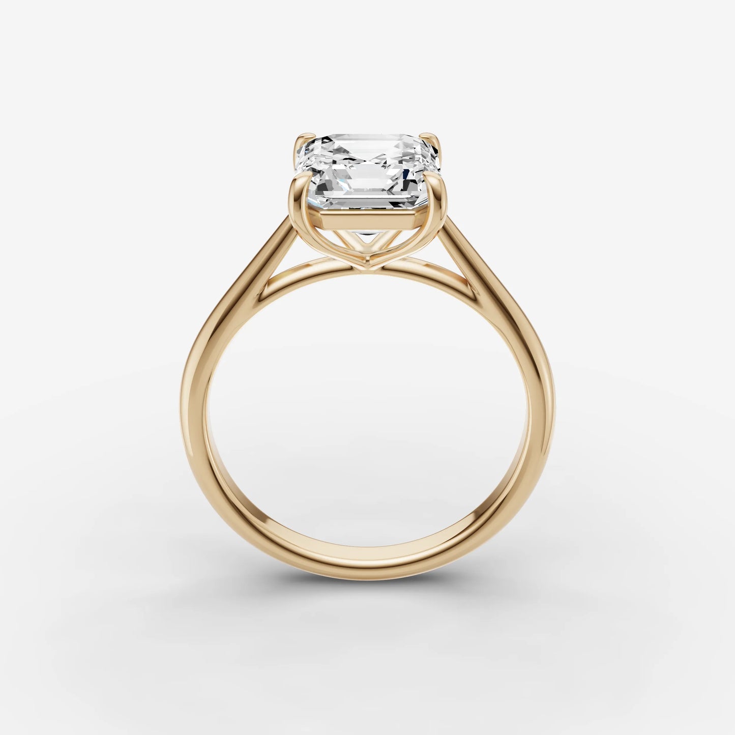 Solitaire Cathedral - Asscher