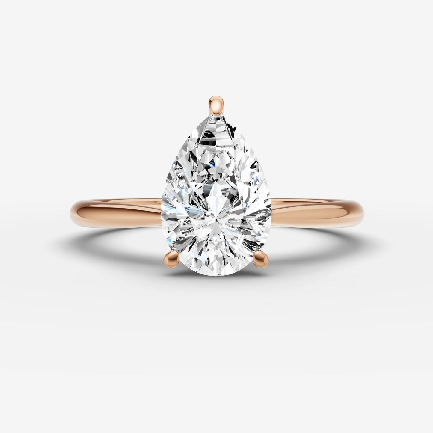 Solitaire Cathedral - Pear