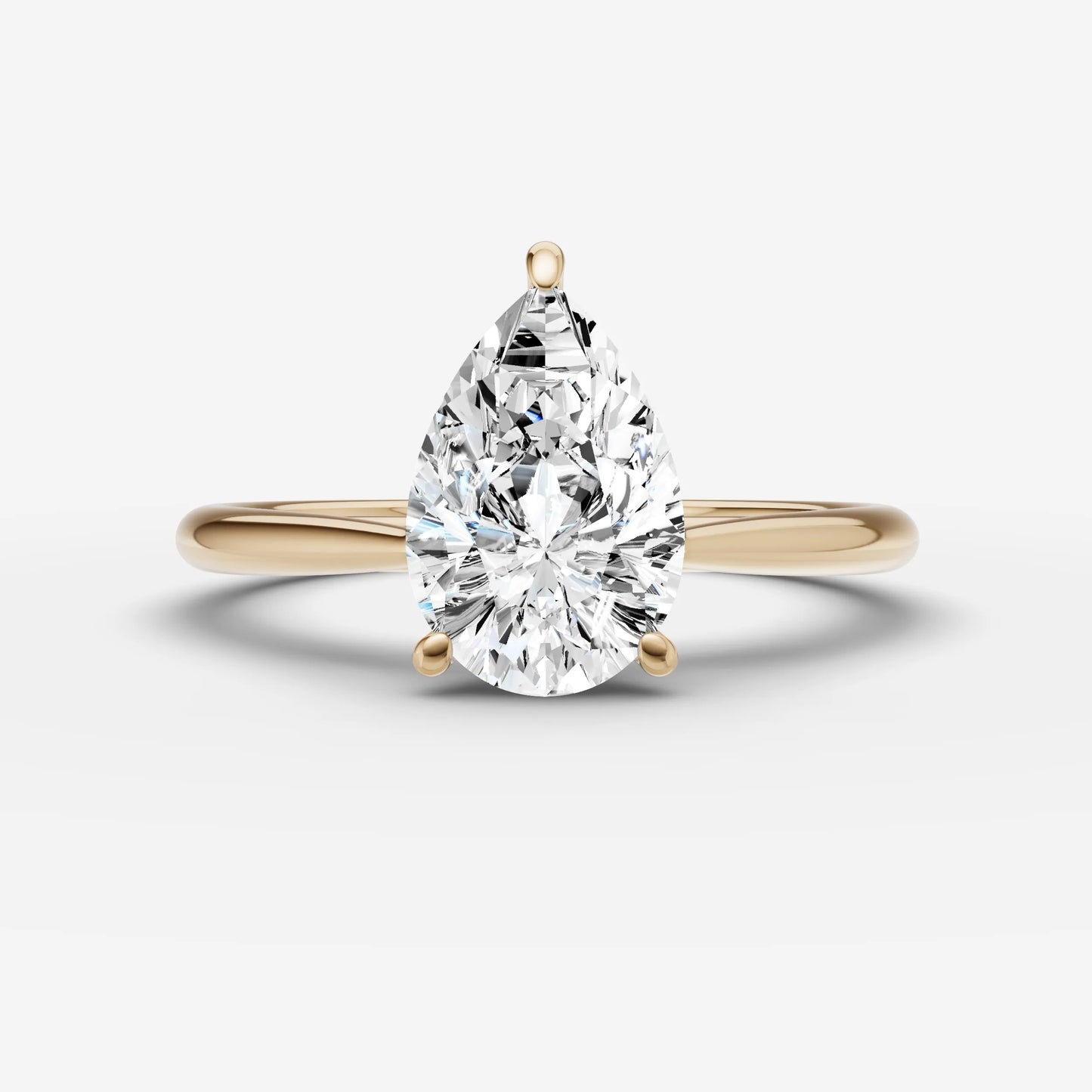 Solitaire Cathedral - Pear