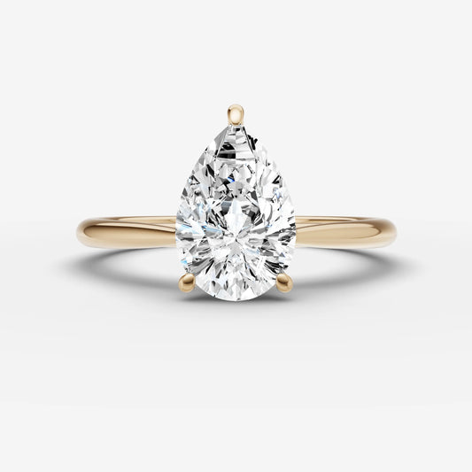 Solitaire Cathedral - Pear