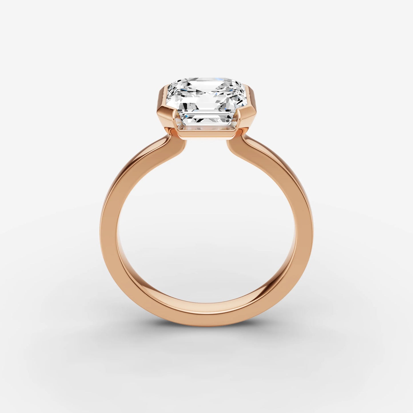 Half Bezel - Asscher