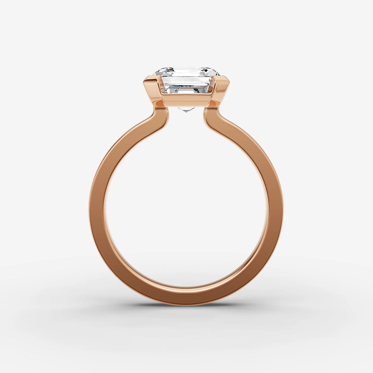 Half Bezel - Asscher