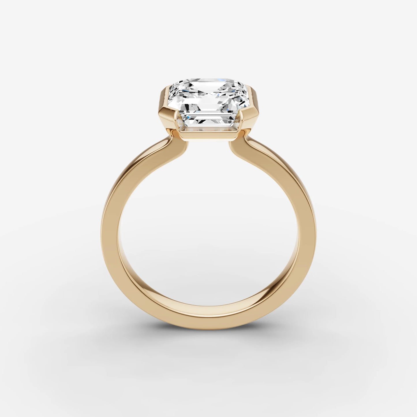 Half Bezel - Asscher