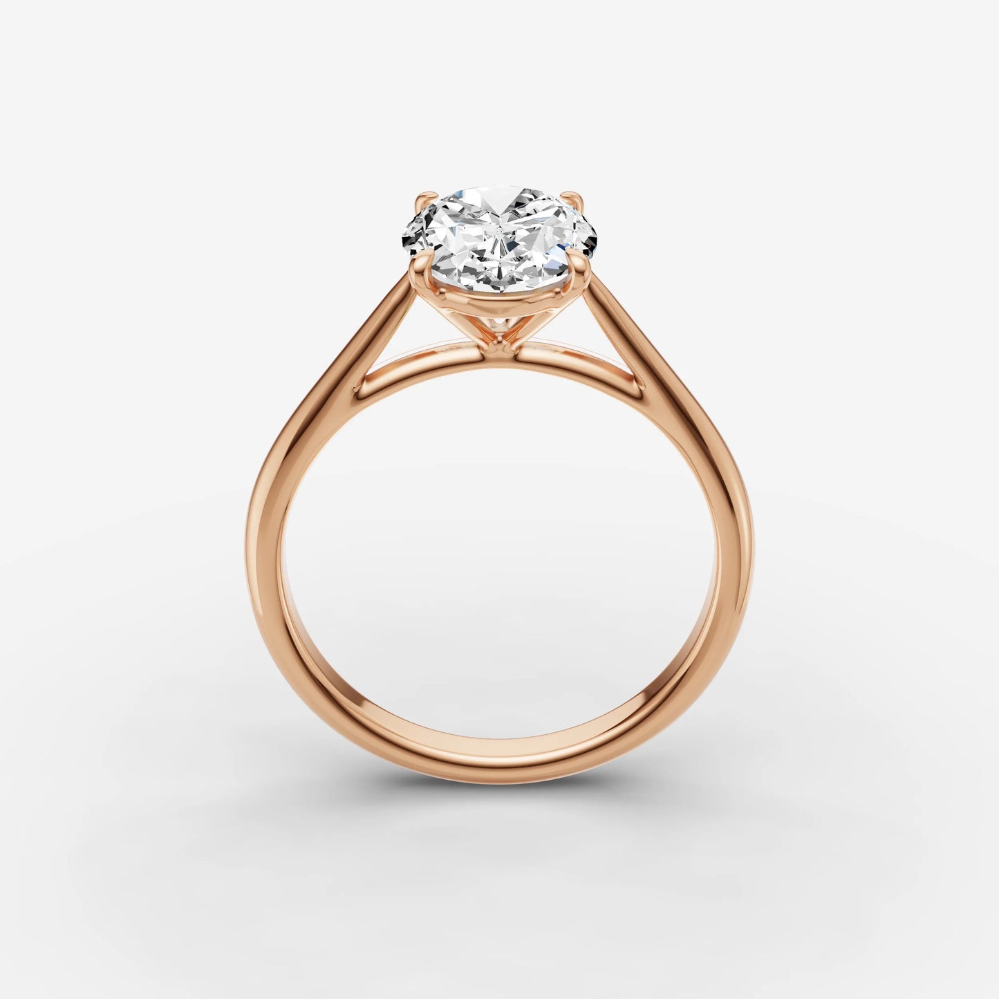 Solitaire Cathedral - Oval
