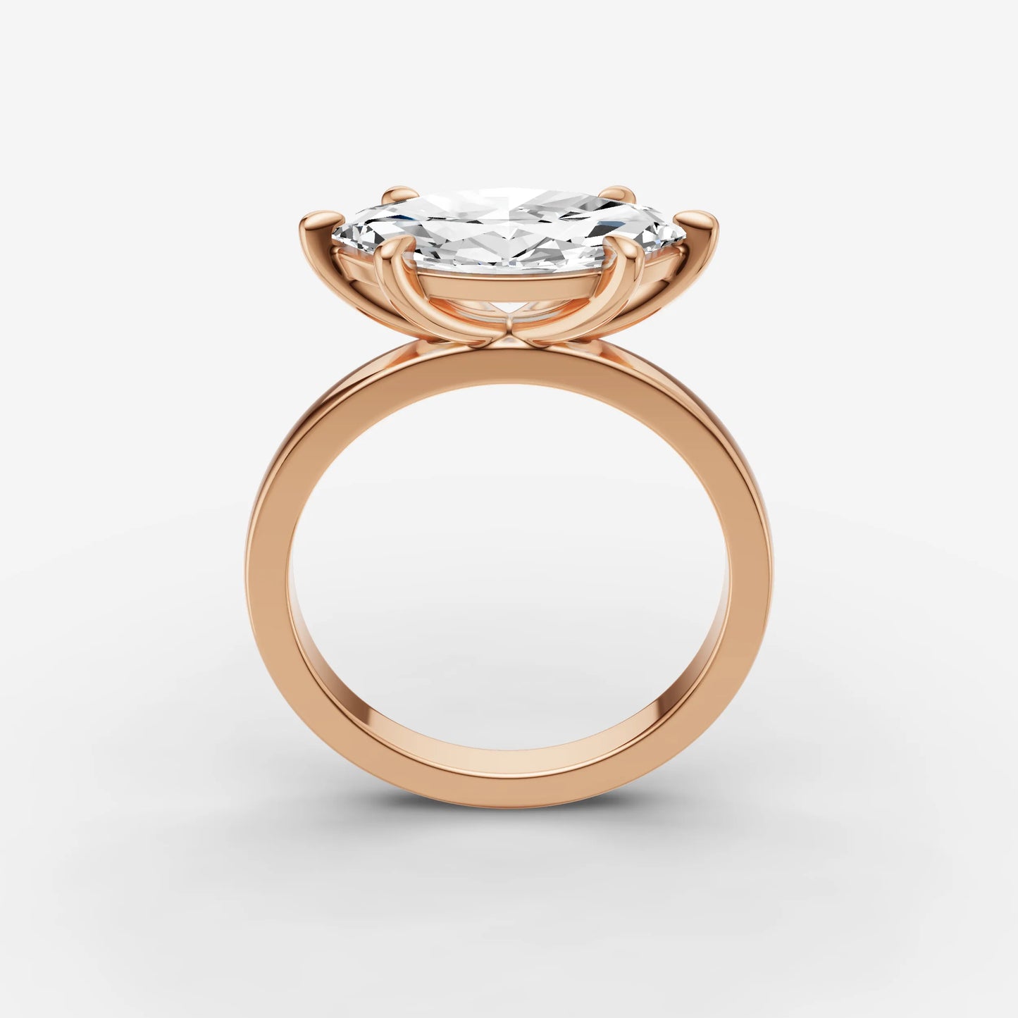 East West Solitaire - Marquise