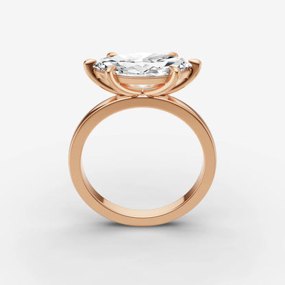 East West Solitaire - Marquise
