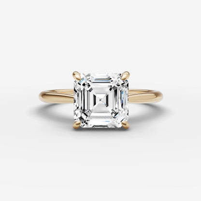 Solitaire Cathedral - Asscher