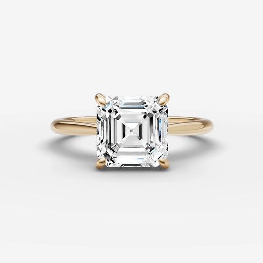 Solitaire Cathedral - Asscher