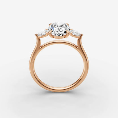 Three Stone - Oval