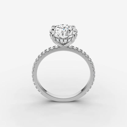 Hidden Halo & Pave - Round