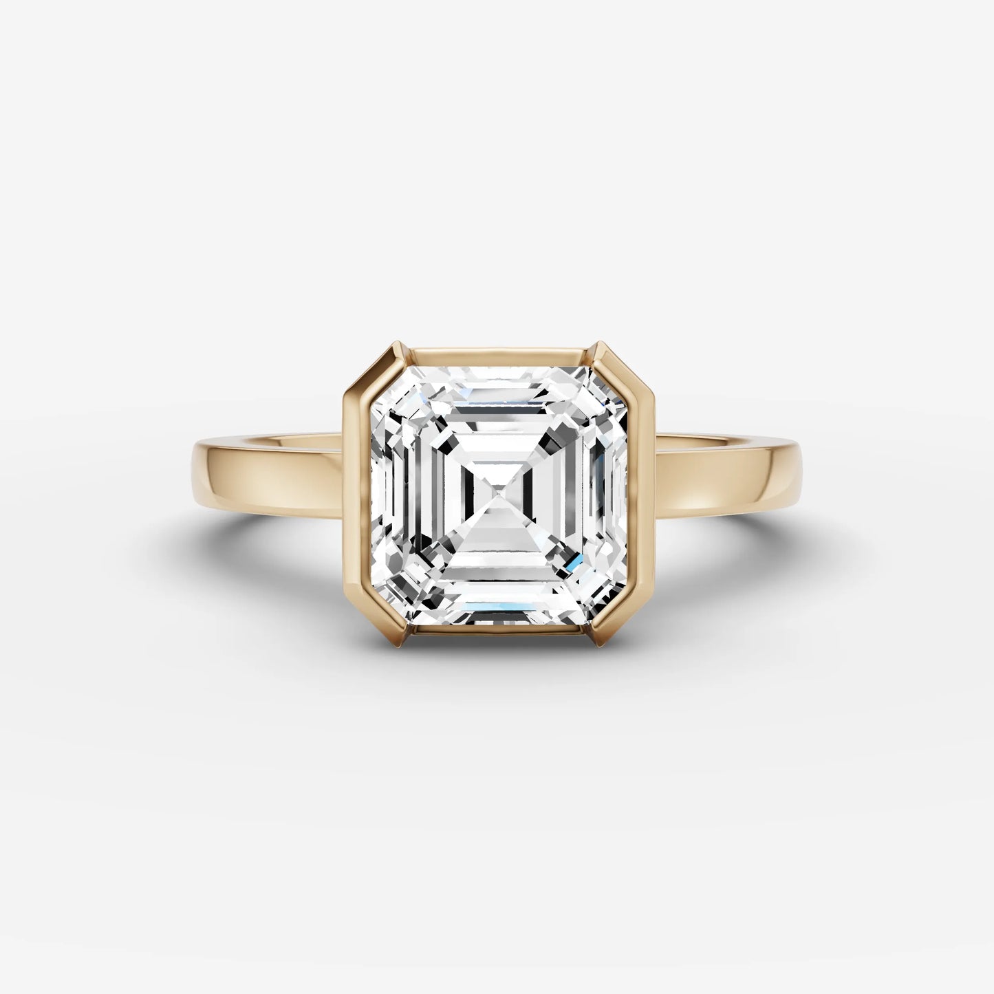 Half Bezel - Asscher