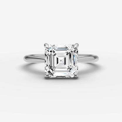Solitaire Cathedral - Asscher