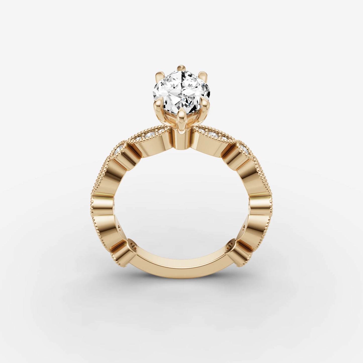 Vintage Pave - Marquise