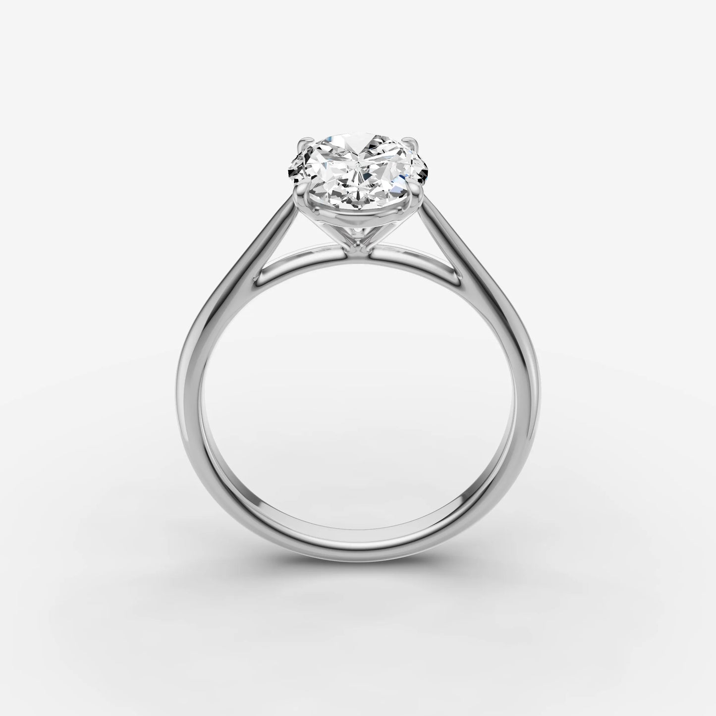 Solitaire Cathedral - Oval