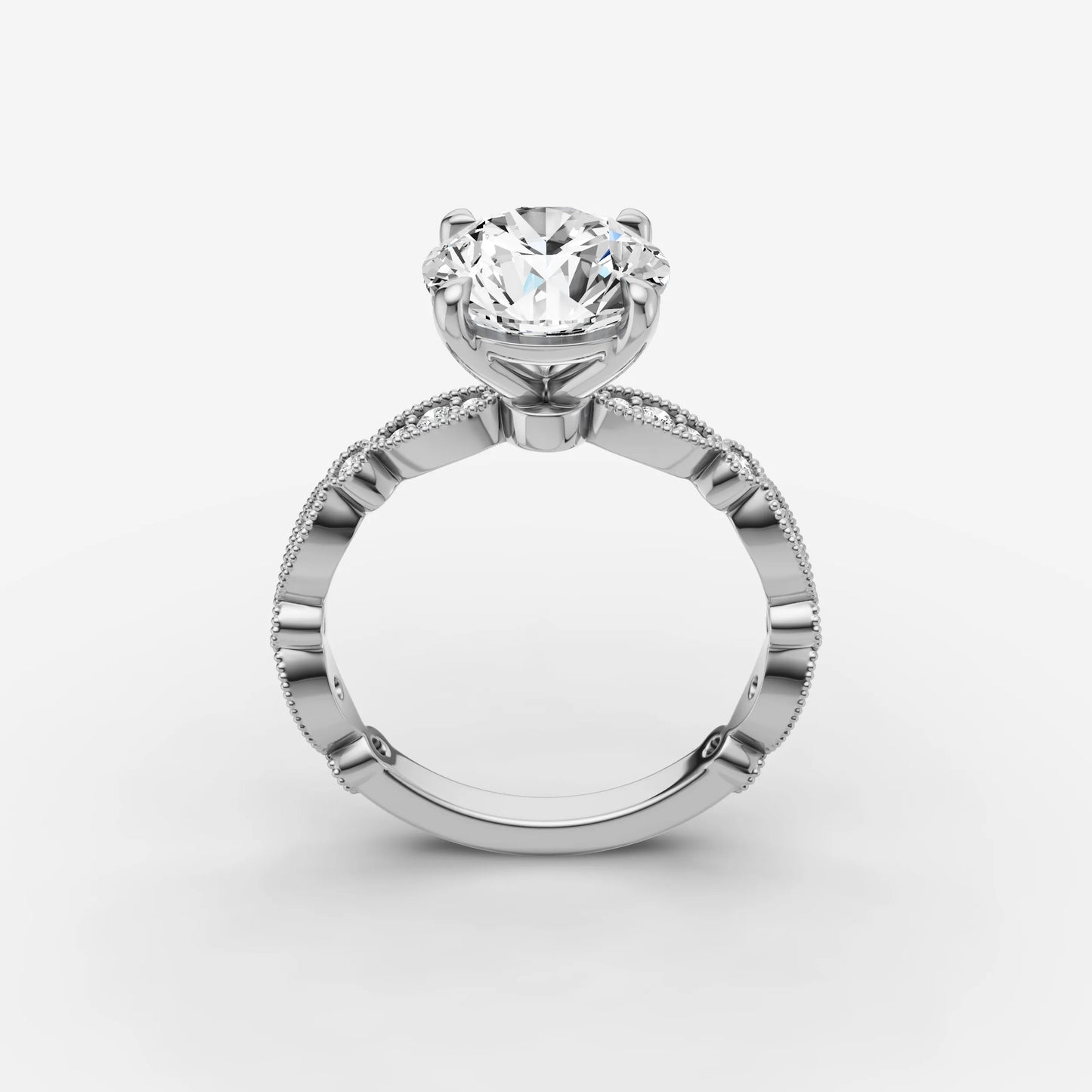 Vintage Pave - Round