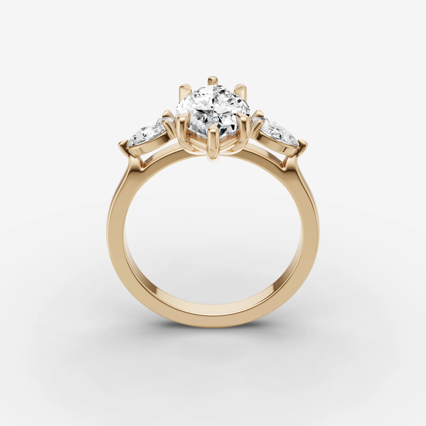 Three stone - Marquise