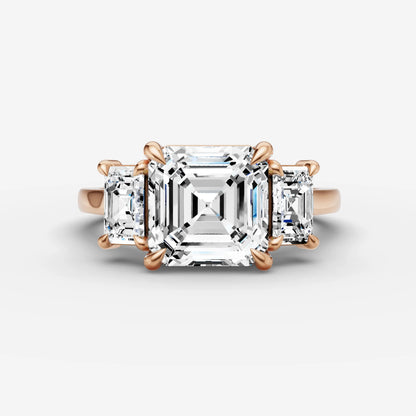 Three Stone - Asscher