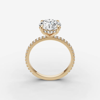 Hidden Halo & Pave - Round