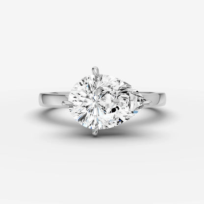 East West Solitaire - Pear