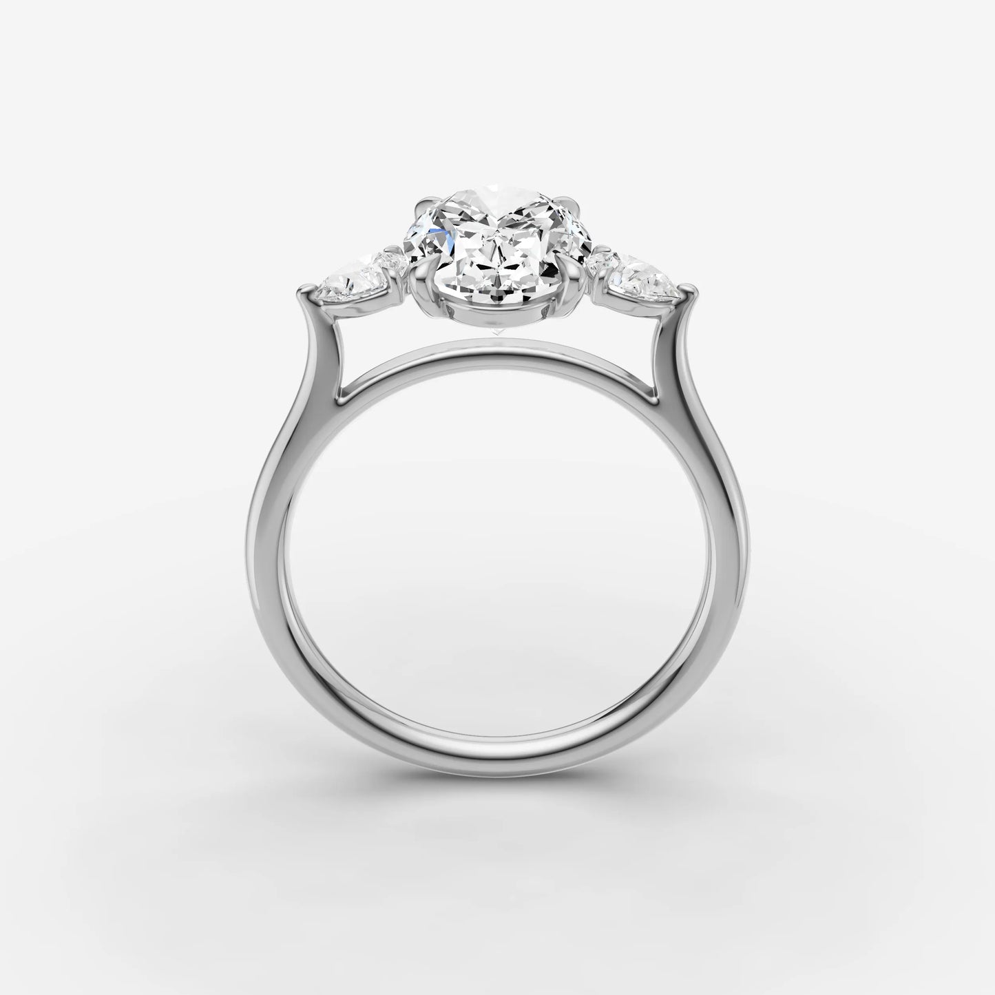 Three Stone - Oval