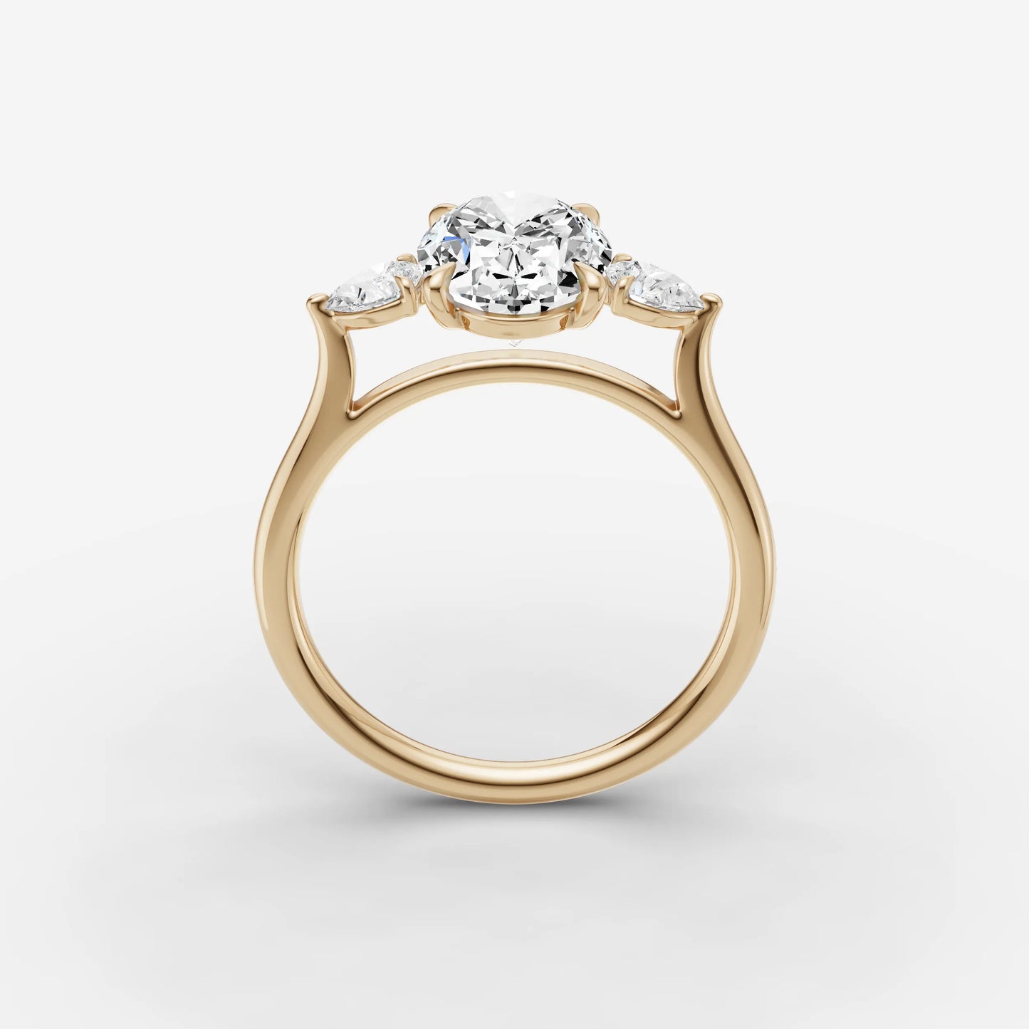 Three Stone - Oval