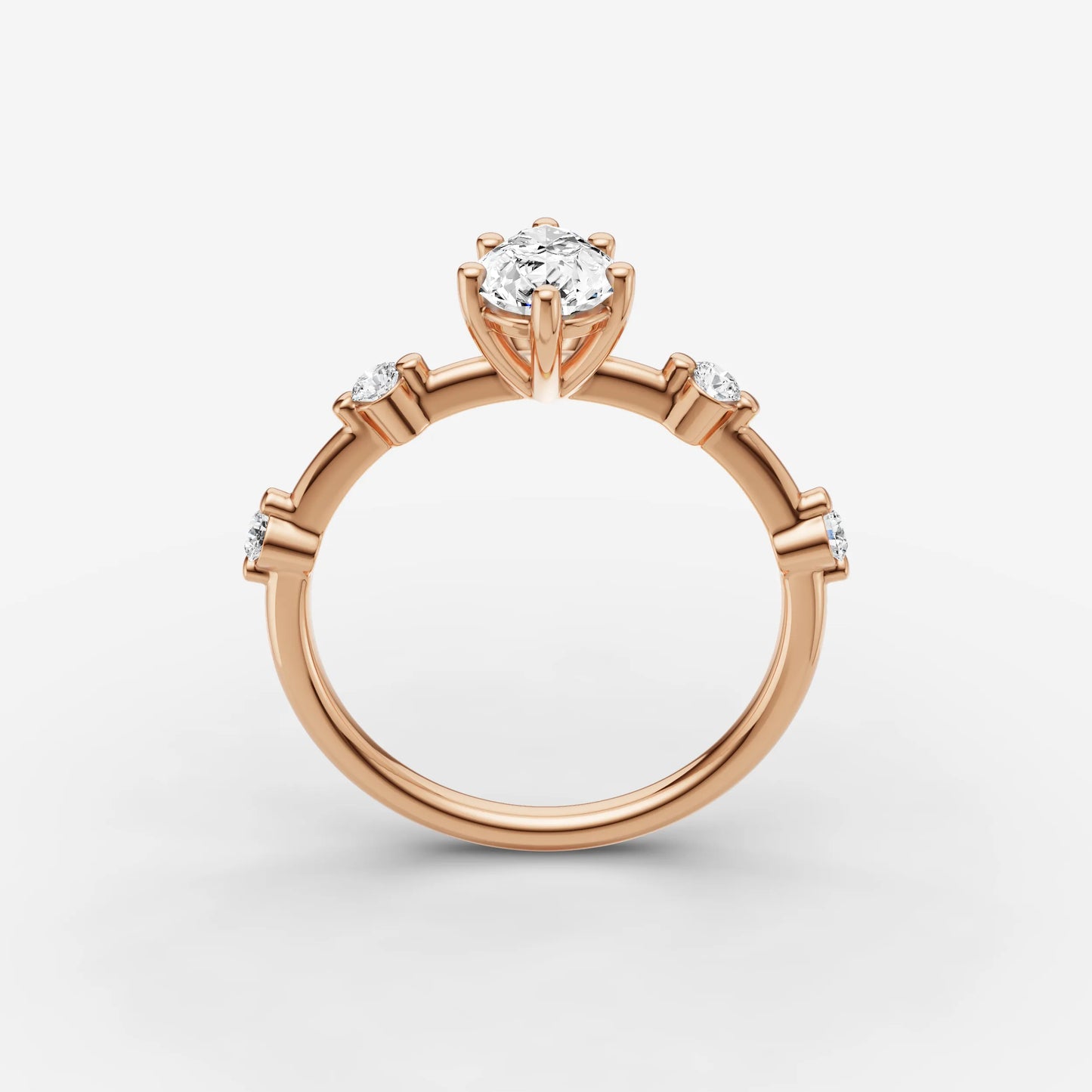 Dainty Pave - Pear