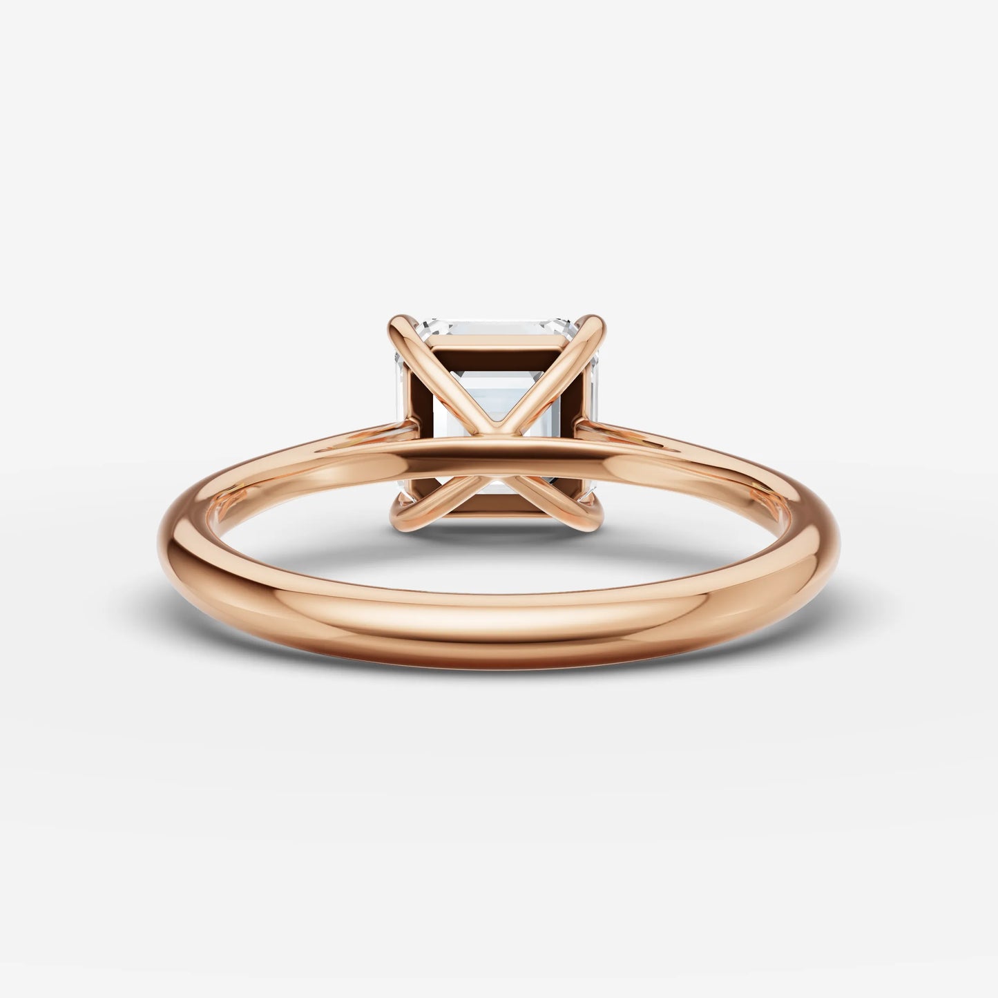 Solitaire Cathedral - Asscher