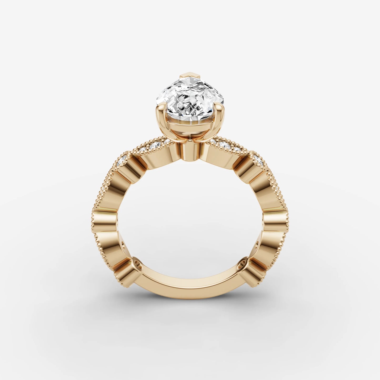 Vintage Pave - Pear