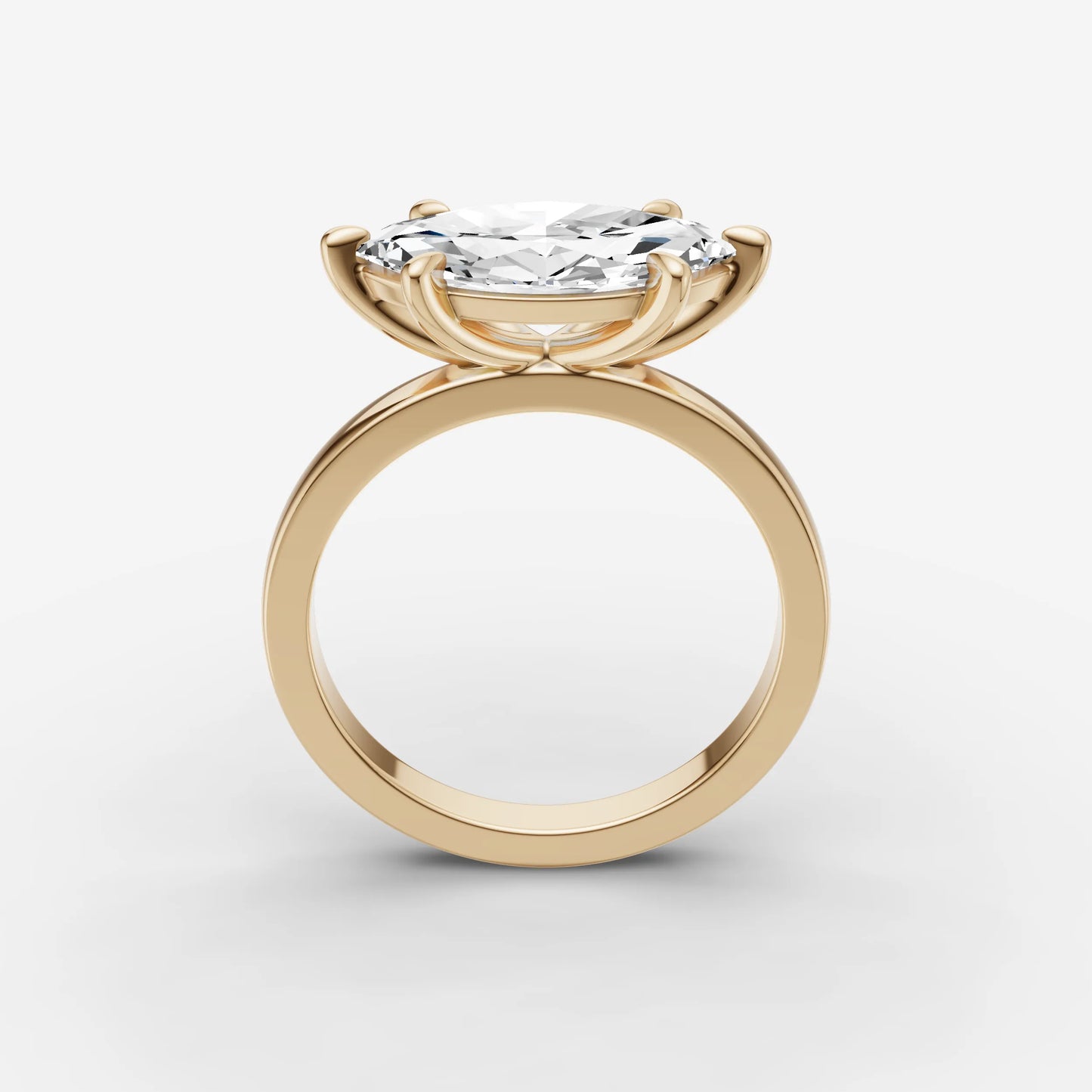 East West Solitaire - Marquise
