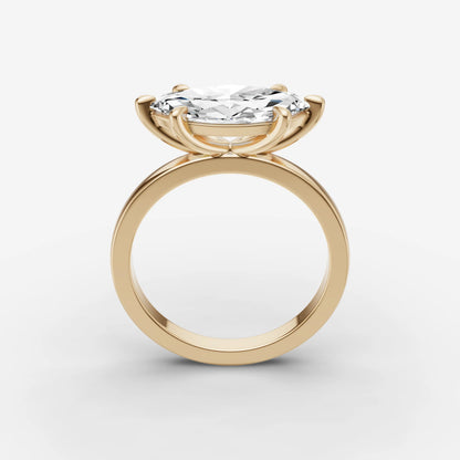 East West Solitaire - Marquise