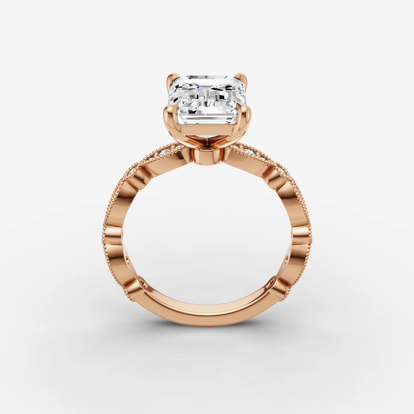 Vintage Pave - Emerald