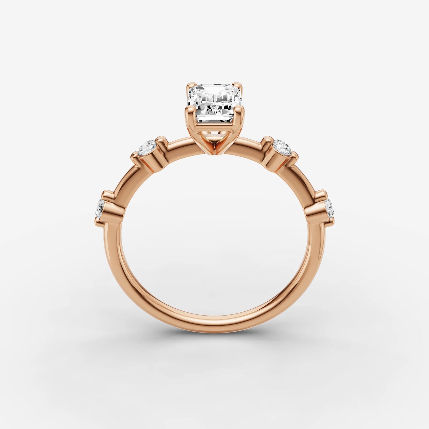 Dainty Pave - Emerald