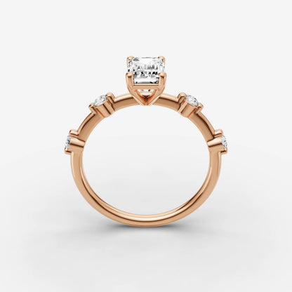 Dainty Pave - Emerald