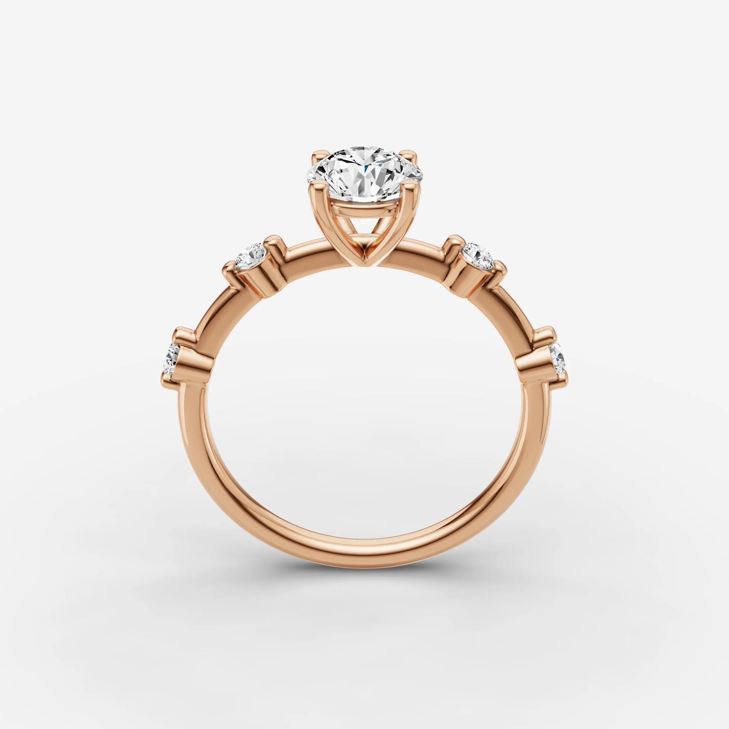 Dainty Pave - Round